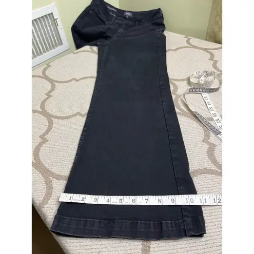 NYDJ  Lift Tuck black Teresa Wide Leg jeans, size 6, MSRP $118