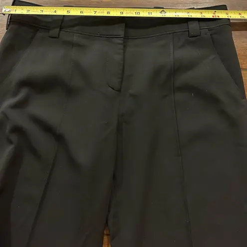 ALC Frank A.L.C. Black Viscose Blend Seamed Cropped Front Seam Pants Size 10 495.00