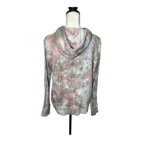 Johnny Was CALME Full Zip Sweatshirt Tie Dye Side Stripe Sz Medium