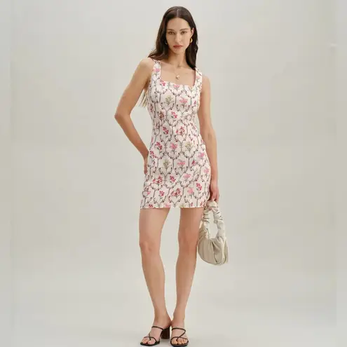 Rihoas Floral Square Neck A