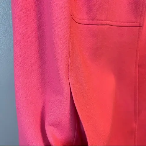 Shoshanna Dress Pink Sleeveless Shift Dress Sz 2 EUC w/Gold Buttons at Shoulders