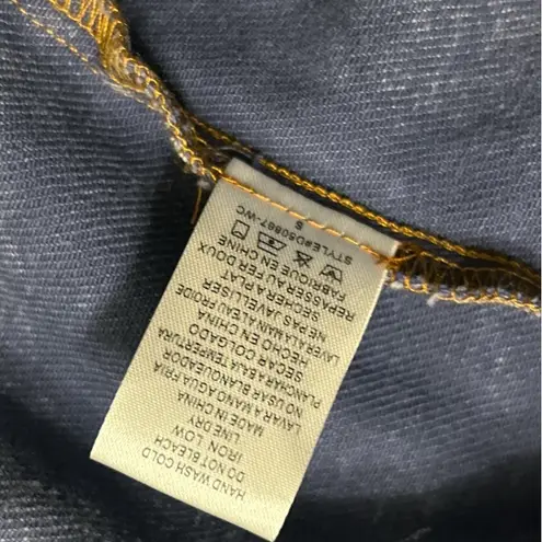 Whiteroom + Cactus Long Sleeve Denim Dress Blue Wash Size Small