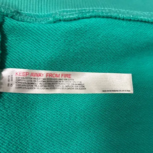 Free People Movement Double Overtime Hoodie Size L Green Casual Pullover Size L