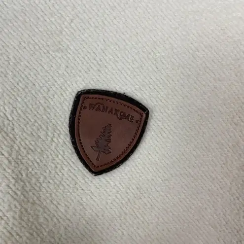 Wanakome Woman's S Cream Kimberly Cowl Neck Long Sleeve Winter Sweatshirt