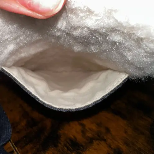 Chloé Chloe Woody Faux‎ Shearling Fur Tote Bag 2-Way Small Size