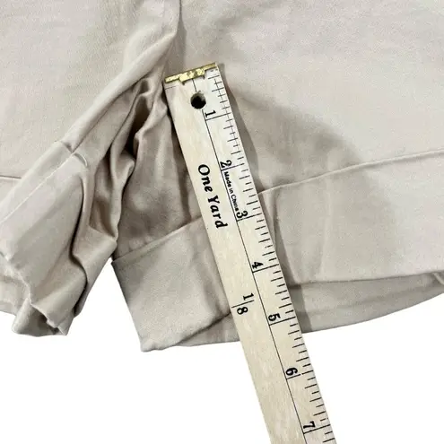 White House | Black Market  Shorts Womens 6 Tan Cotton Sateen Pockets Cuffed Casual