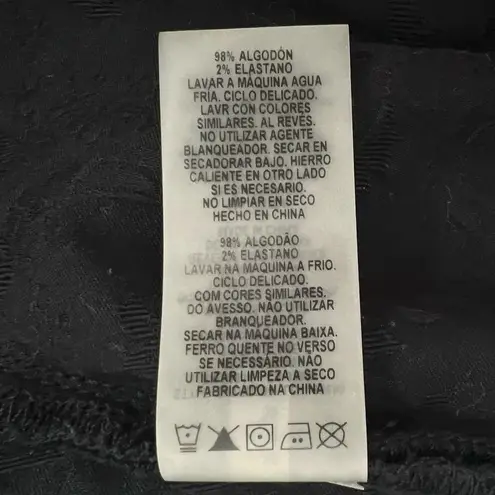 Elie Tahari Azella Skinny Coated Jeans Textured Charcoal Gray Women’s Size 26