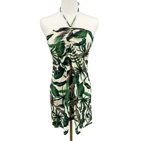ANDIE Swimwear The Waikiki Dress Cover Up Green Leaf Size Medium New with tags!