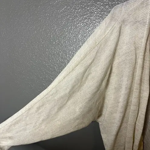 Route 66 Elegant Cream Lightweight Cardigan, Size XL