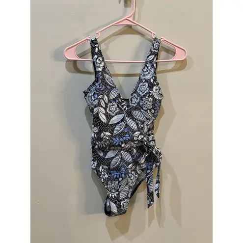 Summersalt Women's Swimsuit The Wrap -Piece Swim Size 2 Floral