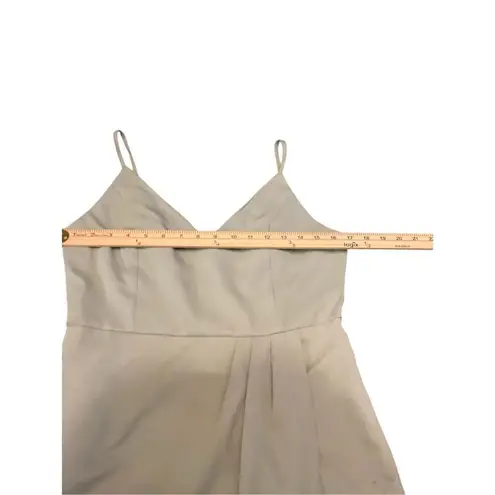 NWT CMZ 2005 Women’s V neck Spaghetti strap Midi Cocktail Dress 8/10 Mint Green