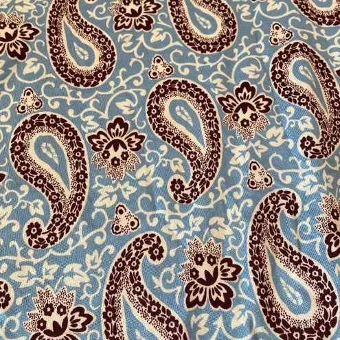 Boden Flippy Jersey Mini Dress Short Sleeve
Enchanting Paisley Floral Blue 10R Size 10