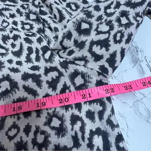 Emerson Fry Curation Bardot top in leopard gray Sz S