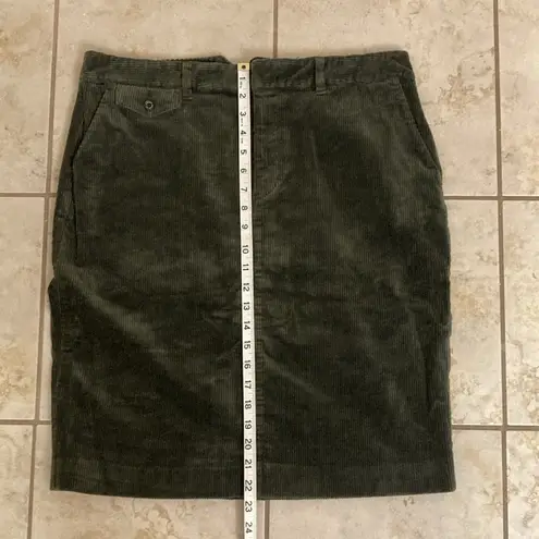 Ralph Lauren Corduroy  Pencil Skirt