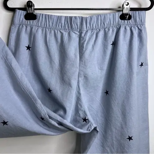 Aerie  Star Print Drawstring Button Cotton Pajama Pants