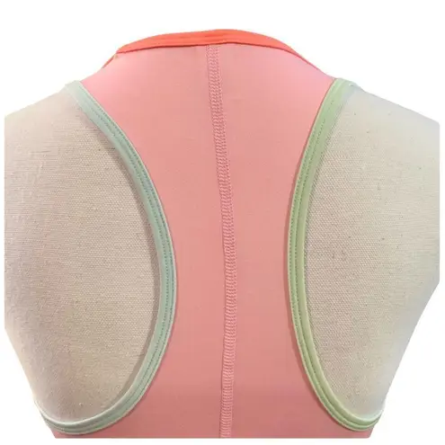 FILA Women’s 𝅺 pink and neon athletic tank top