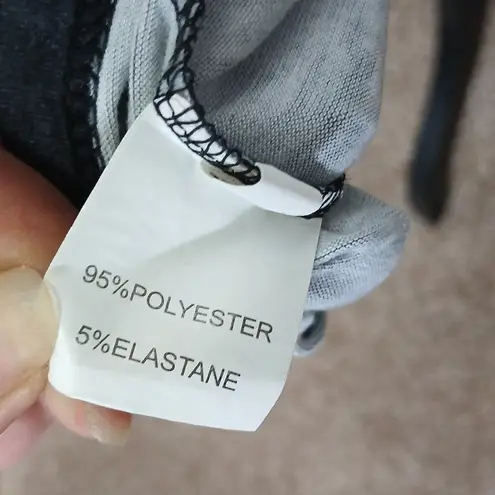 Multi color butterfly 🦋 short sleeve tee shirt size XL Black