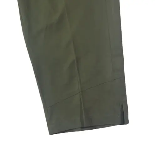 Pacific trail Pacific Trails Olive Green Outdoor Crop Capri Pants