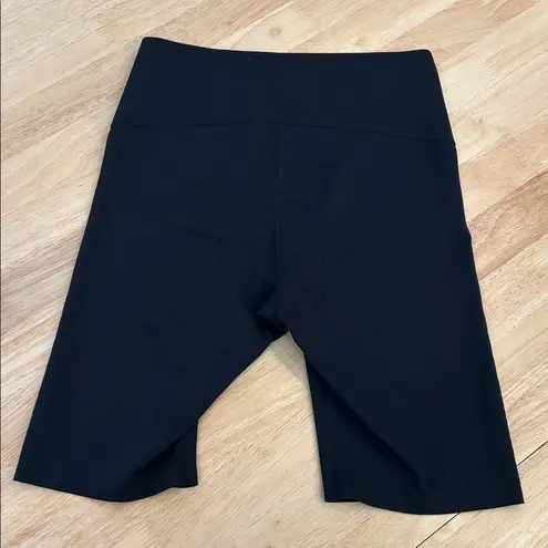 Fanka Body Sculpt 9" Biker Shorts Reversible Wear Black Size M