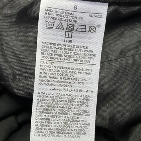 Old Navy NEW  Pixie Women's Black Polka Dot Skinny Slim Fit Trousers Pants Sz 8