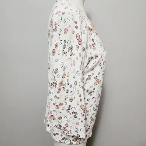 Christopher & Banks Christopher & Bank sew happy cardigan size medium