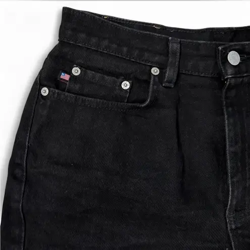 Ralph Lauren Vtg Polo  5” Black Denim Shorts