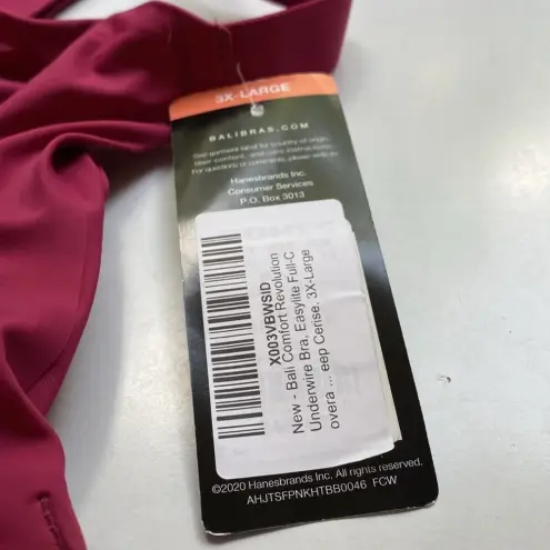 Bali Comfort Revolution Underwire Bra Easylite Full Coverage Smoothing 3X Shape - Image 4