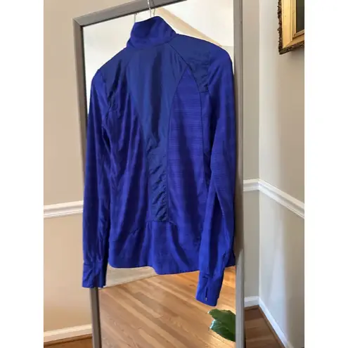 Mondetta Women's Blue Jacket With Thumbholes Size S