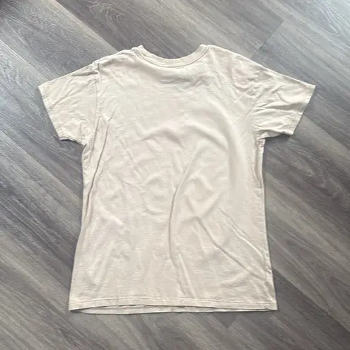 Guns and roses Tee Samurai Graphic Beige Women's Short Sleeve t