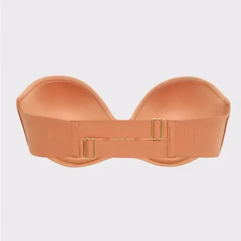 Where W/ Thal The Everywhere Strapless Bra in Golden Hour Orange Size undefined