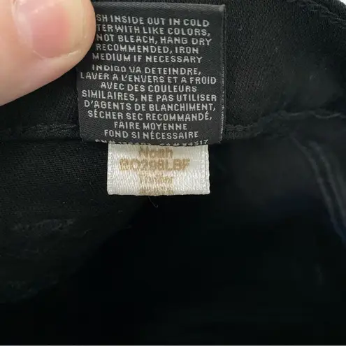 Black Orchid NWT Noah Ankle Fray Thriller Jeans Skinny Metallic Coated Size 25