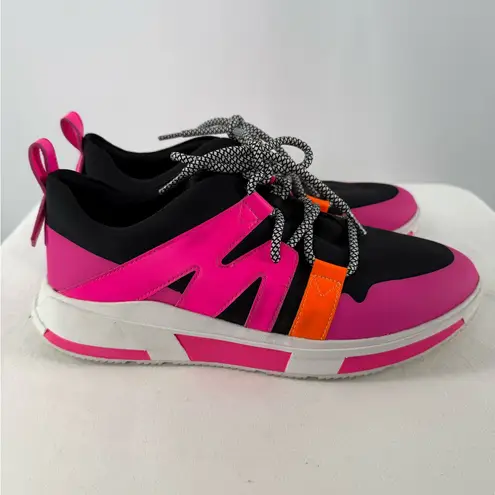 FitFlop Athletic Sneakers in Pink Black Size 11