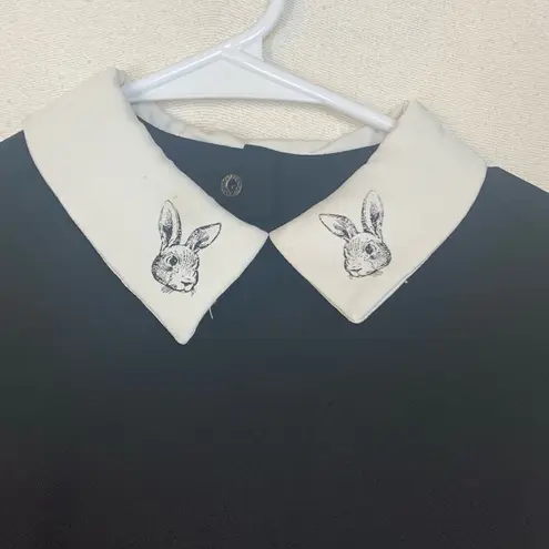 Victoria Beckham for target women's xs black dress shift Wednesday goth dark aca