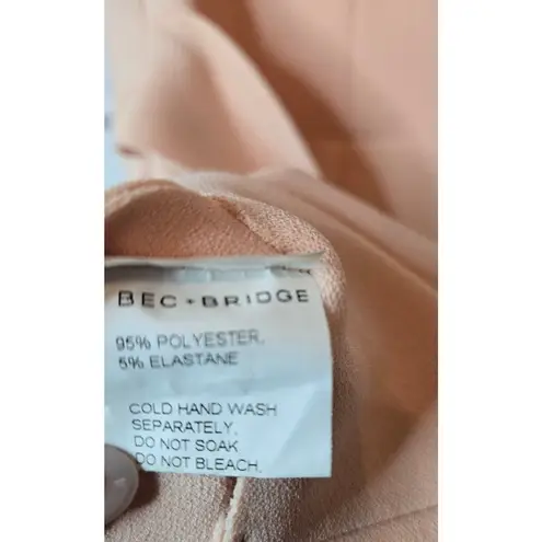 Bec & Bridge Marvellous Mini Dress Peach wedding cocktail bridesmaid 6