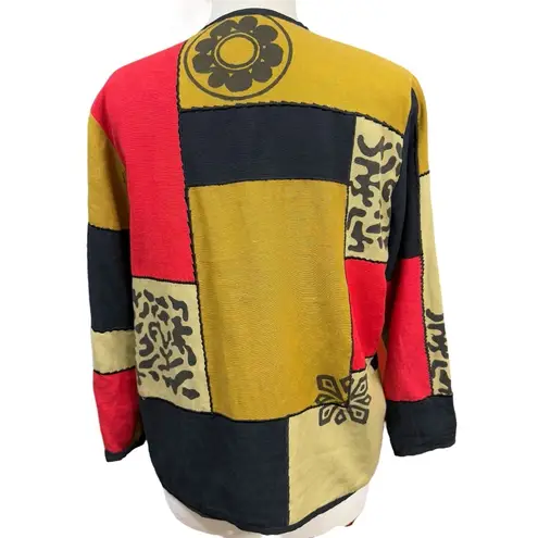 Allure Jacket, XL, Ethnic Print Red