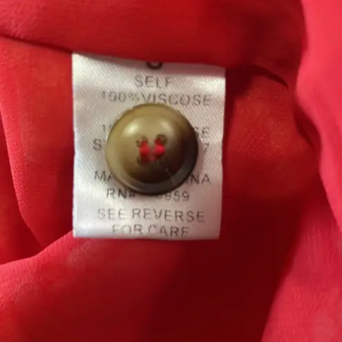 Dress Forum Button Down Flower Dress Small S