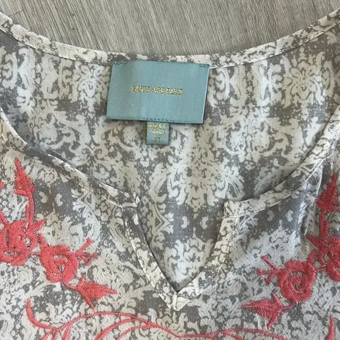 Skies Are Blue • stitch fix embroidered maxi dress