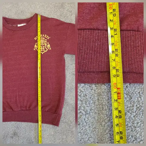 Harry Potter Wizarding World Of Sweatshirt Junior XL Pullover Maroon