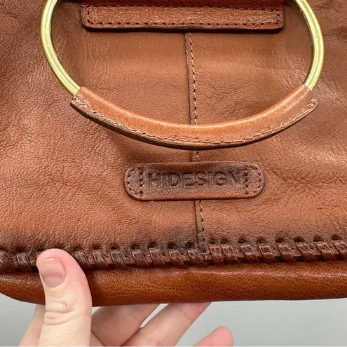 Hidesign Mimosa 03 Sling Bag East India Brown Goat Leather Crossbody Satchel Bag