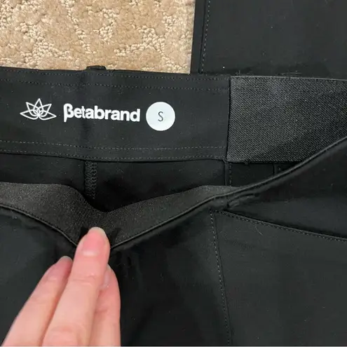 Betabrand  Black Yoga Dress Pants Size Small