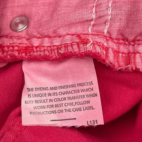 VINTAGE AMERICA BLUES Jeans Size 6R/28 Missy Stretch Skinny Red/Pink Zipper NWT Red