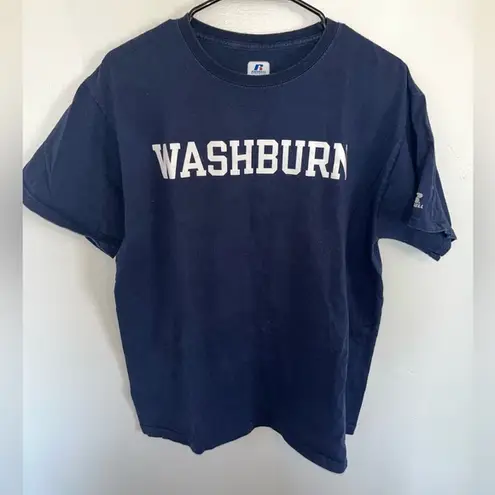 Russell Athletic Russel Athletic Navy Washburn Tee College University