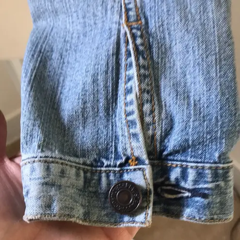 Vintage 1990’s Levi Strauss Faded Wash Jean Jacket sz4/6 Blue Size undefined