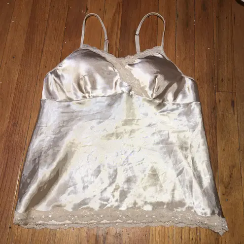 Satin Camisole Tan