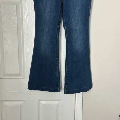 Judy Blue Flare Fit Women's Jeans Size 13/31 Juniors Blue Classic Excellent
