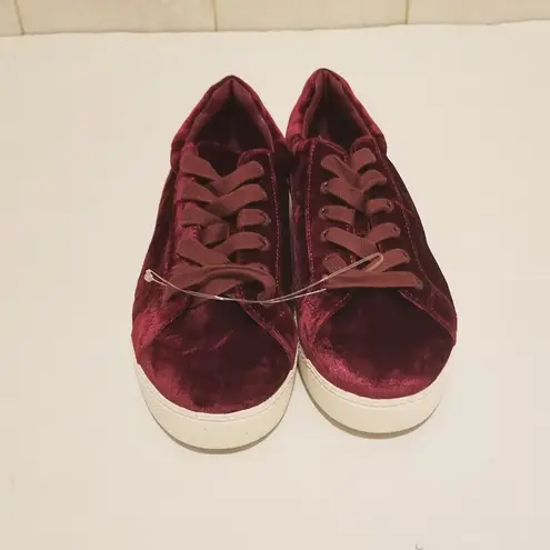 Circus by Sam Edelman Sam Edelman Shoes Sneakers Cranberry Velvet Shoe 8.5