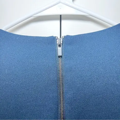 Tibi Bell Sleeve Navy Mini Dress - Size: 2