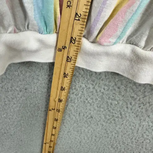 Fine Sports Top Womens Petite Pastel Stripe 80s 90s Pullover Preppy Soft Girl Size undefined