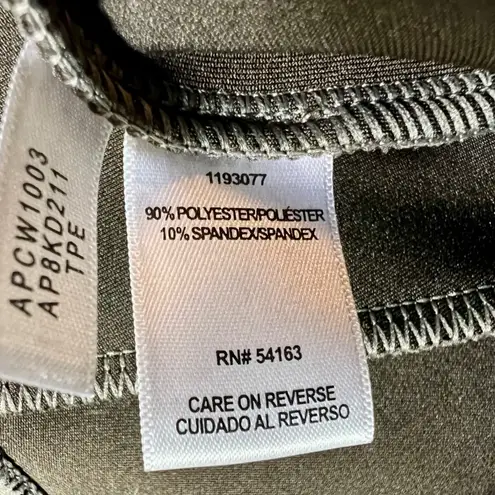 Andrew Marc Brown Faux Suede Leggings Womens Medium Pull On Stretch Skinny Pants