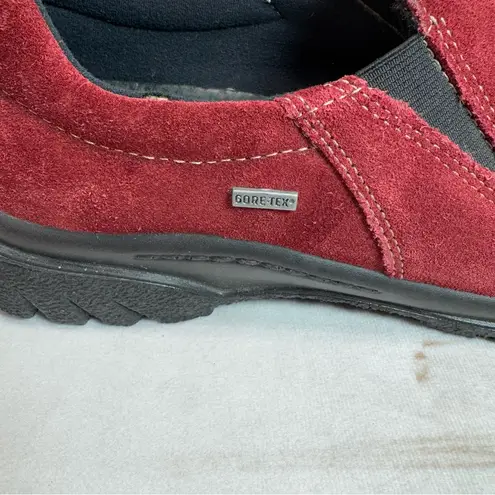 ara Burgundy Red Pat Gore